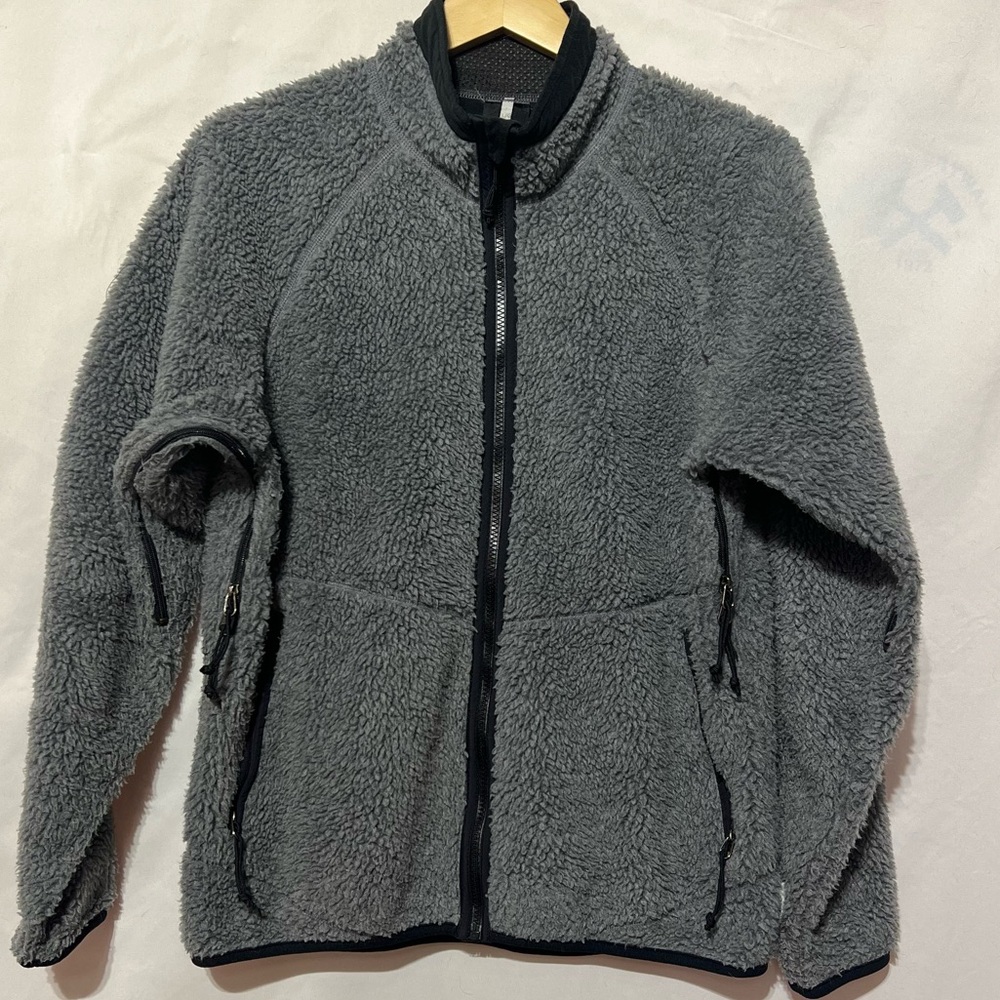 MEC Sherpa Teddy Fleece Zippered Jacket, Size Large, #494